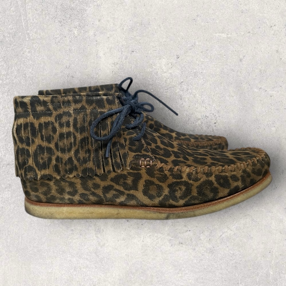 Saint Laurent Fringe Wallabies